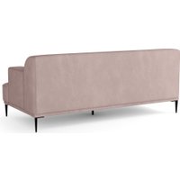 Диван Олмеко Бергамо 2-х местный (велюр, барни какао)