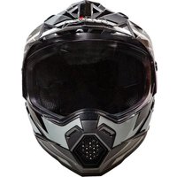 Мотошлем AIM JK802S 802-024-M (M, черный/серый/белый)