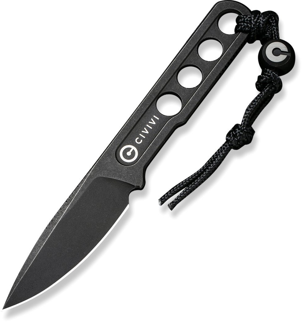 

Нож Civivi Fixed Blade Circulus 10Cr15CoMoV Steel Ostap Hel Design C22012-1 (черный)