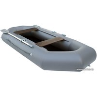 Гребная лодка Leader Компакт-260 ФС (серый)