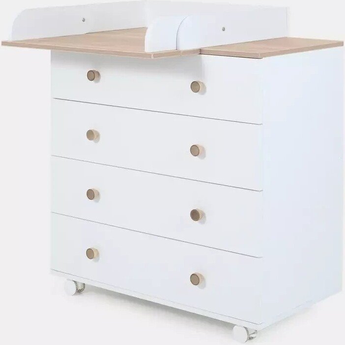 

Детский комод Rant Elsa Pro 800/3 (cloud white)