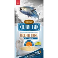 Лакомство для кошек Деревенские лакомства Холистик Премьер. Нежное пюре из тунца 4x10 г