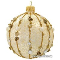 Елочная игрушка Орбитал Ш-239 (шампань глитер) 200-007-1