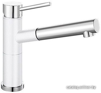 Смеситель Blanco Alta-S Compact Silgranit (белый) [515327]