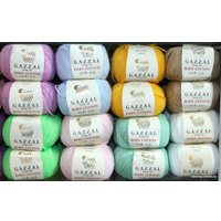 Пряжа для вязания Gazzal Baby Cotton 3425 50 г 165 м