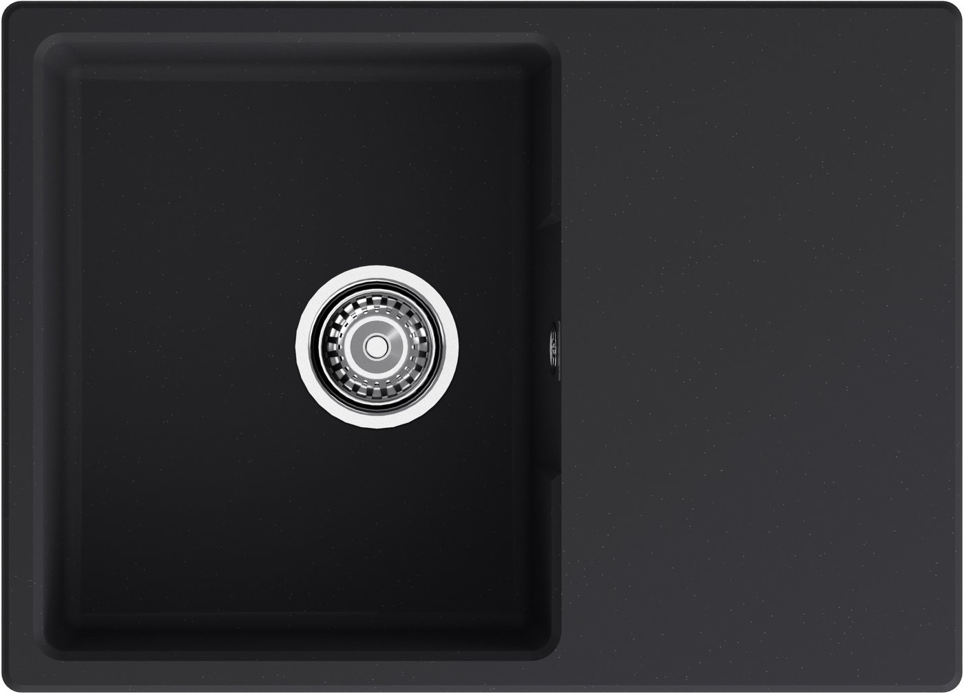 

Кухонная мойка GranFest Urban GF-Urban 668L (черный)