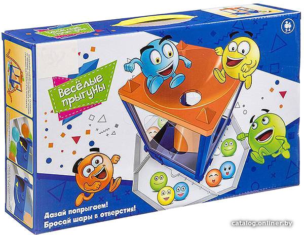 

Детская настольная игра Zhorya Веселые прыгуны Ф93891