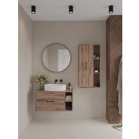  ЗОВ Тумба под умывальник Дион-Анталья 80 A80LOWC0 (дуб веллингтон)