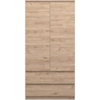 Шкаф распашной MyStar Сноули 900 ИВ-121.06 (гикори кингстон)