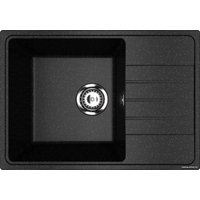 Кухонная мойка Practik PR-M 600-004 (черный оникс)