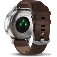 Гибридные умные часы Garmin Vivomove HR Premium L (серебристый/коричневый)