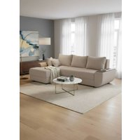 Угловой диван Sundays Home Нью-Йорк (велюр бежевый)