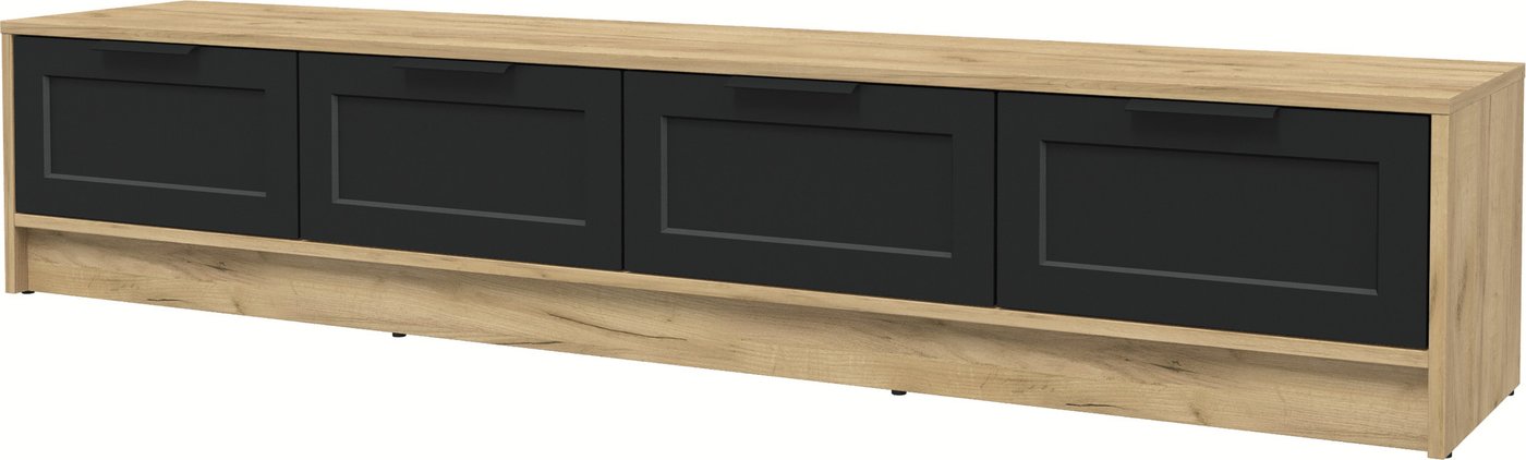 

Тумба Интерлиния ТВ Концепт Тренд КТ-ТВ4-35 (дуб золотой/черный)