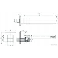 Излив Deante Cascada NAC 084K