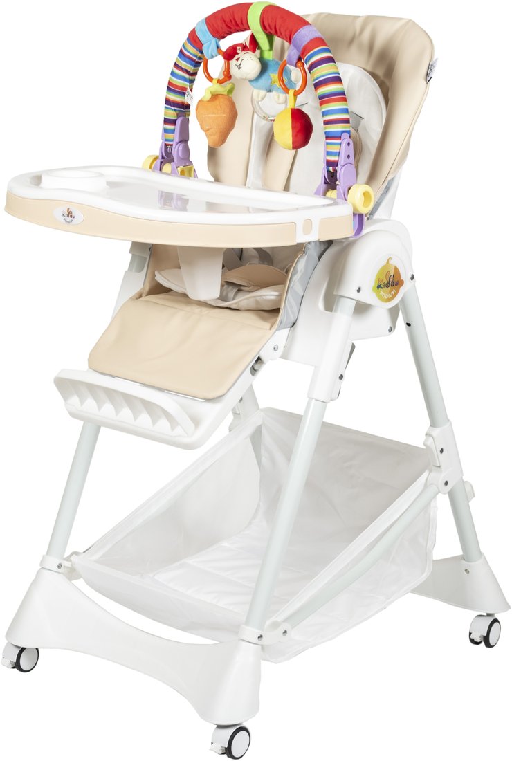

Высокий стульчик ForKiddy Podium Toys 0+ (кремовый, дуга зайка)