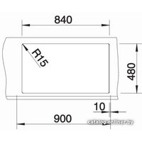 Кухонная мойка Blanco Metra 9 525936 (черный)