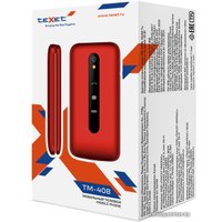 Телефон TeXet TM-408 (красный)