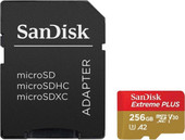 Extreme microSDXC SDSQXBZ-256G-GN6MA 256GB (с адаптером)