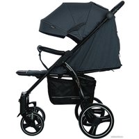 Коляска прогулочная «книга» Indigo Maxima (темно-серый)