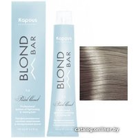 Крем-краска для волос Kapous Professional Blond Bar с экстрактом жемчуга BB 021 альпийский снег