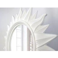 Зеркало Teroto Хайес B 76x76 (белый шелк)