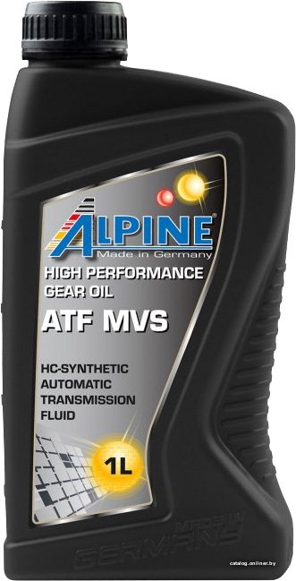Трансмиссионное масло Alpine ATF MVS 1л
