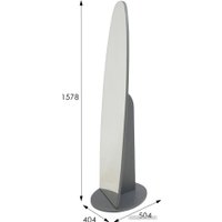 Зеркало Мебелик Стелла 1 (графит темный)