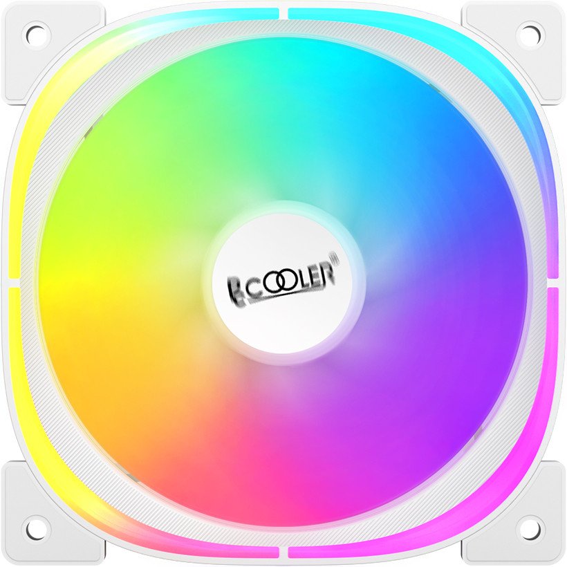 

Вентилятор для корпуса PCCooler EF120 ARGB (белый)