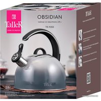 Чайник со свистком Taller Обсидиан TR-11355