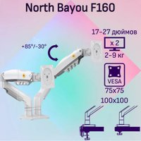 Кронштейн для монитора NB F160 (белый)