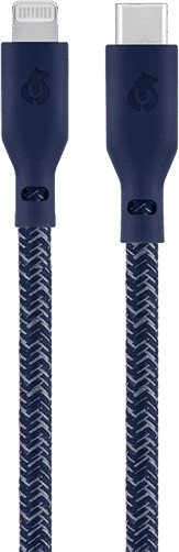 

Кабель uBear Trend USB Type-C - Lightning DC13DB12TR-CL (1.2 м, синий)