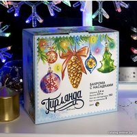 Гирлянда бахрома Luazon Снежинки 2361712