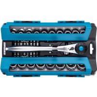 Набор трещотка с головками и битами GROSS 14144 (36 предметов)