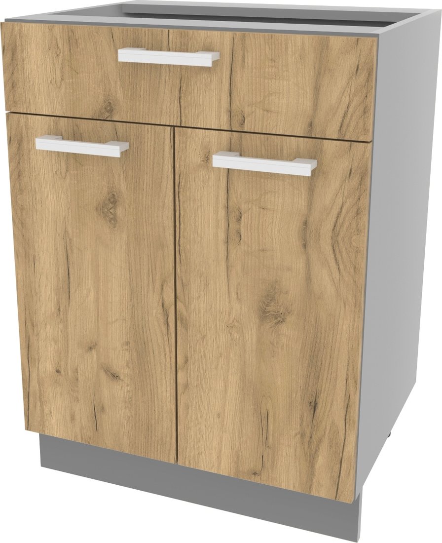 

Шкаф напольный Интерлиния Компо НШ60рш1 (дуб золотой)