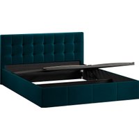 Кровать Трия Эмма с ПМ 160x200 (велюр Confetti Izumrud)