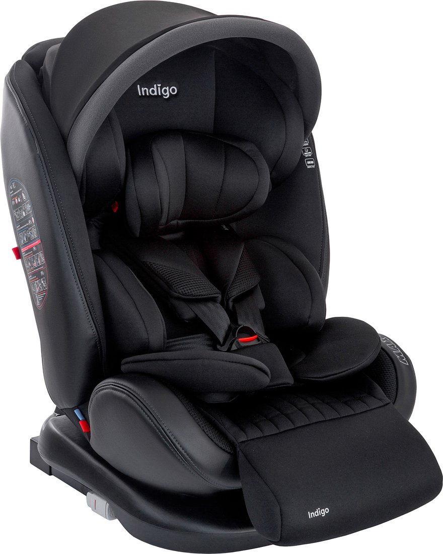 

Детское автокресло Indigo Max-X ST-3 (черный)