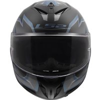 Мотошлем LS2 FF820 Rapid III Xtrem (2XS, черный/синий бензин)