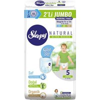 Трусики-подгузники Sleepy Natural 5 Junior 11-18 кг 2Х Jumbo (48 шт)