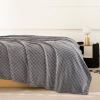 Плед Karven Фланель Евро PL014 JACQAURD v2/Grey