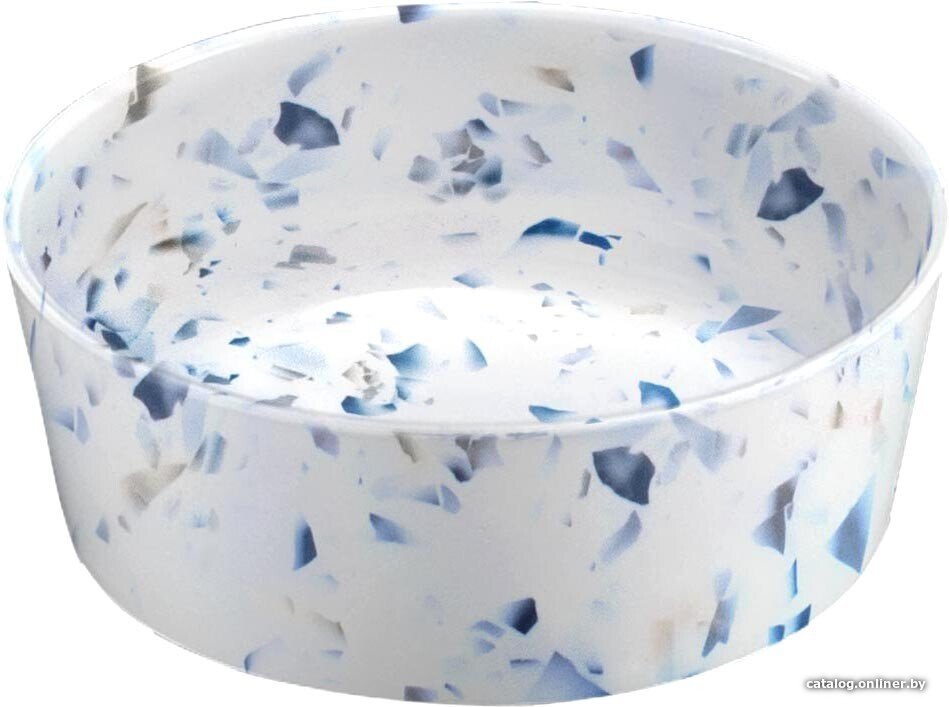 Миска TarHong Terrazzo 1180 мл (бело-синий)