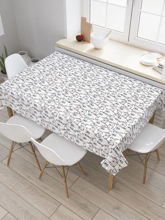 Скатерть JoyArty Северные медведи tc_103072 (120x145)