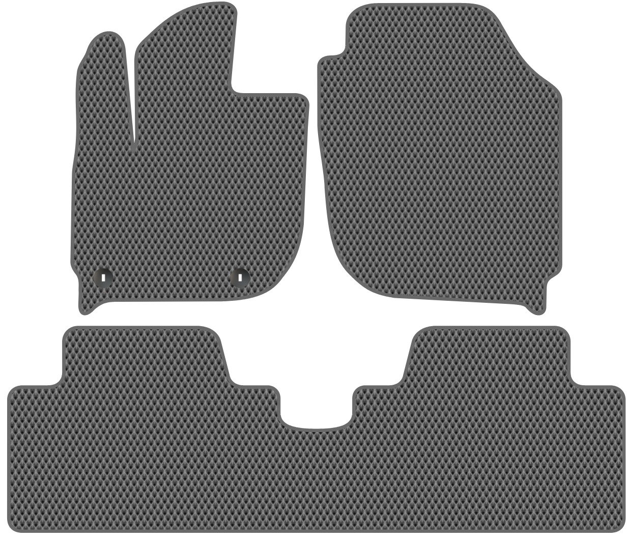 

Комплект ковриков для авто Alicosta Honda MN-V I (suv / SUV) 2019 - Н.В. (серый, ромб)