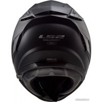 Мотошлем LS2 FF327 Challenger Solid (M, черный матовый)