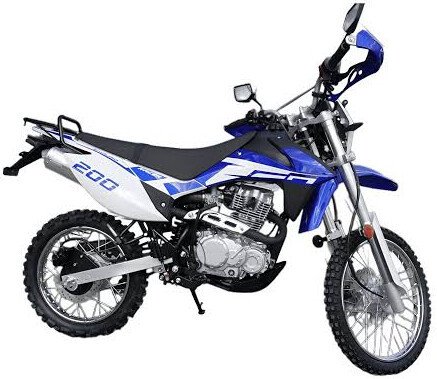 Мотоцикл Racer Enduro RC200GY-C2 (синий)