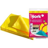 Салфетка хозяйственная York Люкс 6 шт