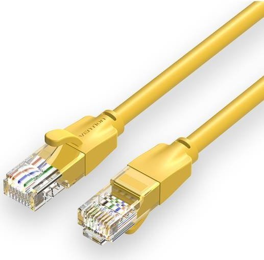 Кабель Vention IBEYHRJ45 - RJ45 (2 м, желтый)