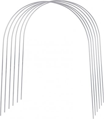Дуги для парника Comfort Alumin Group 2.5 м 002985 (6 шт, алюминий)