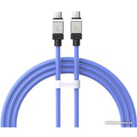 Кабель Baseus CoolPlay Series Fast Charging Data Cable 100W USB Type-C - USB Type-C (1 м, синий)