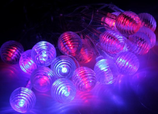 

Новогодняя гирлянда Luazon Метраж Шарики льда Led-20 (5 м, мульти) [185509]