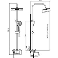 Душевая система  Haiba HB23505